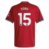 Manchester United Yoro 15 Thuisshirt 2025-26